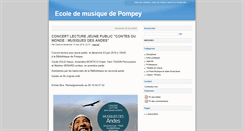 Desktop Screenshot of ecole-musique-pompey.fr